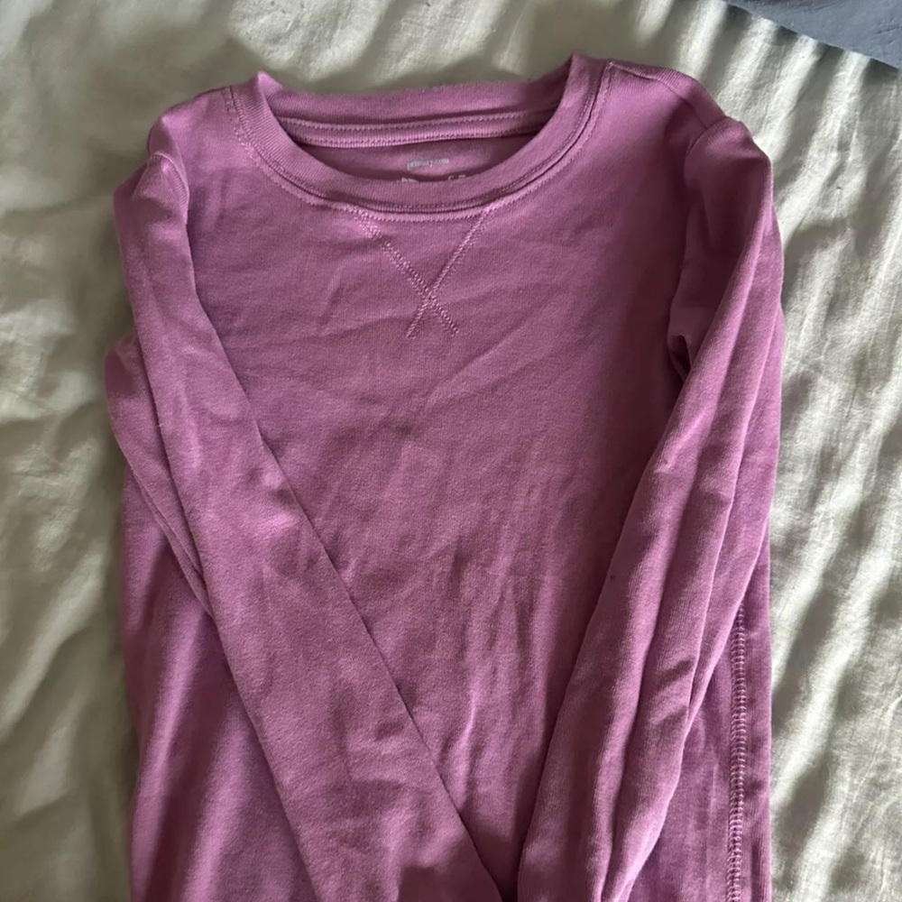 Primary lilac long sleeve shirt